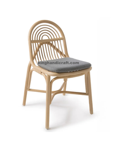 Chaise pour enfants en rotin naturel fait à la main pour mariage, fête et banquet | Meubles de sièges pour enfants tissés écologiques - Product Image 1