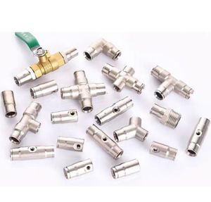 High-Pressure Garden Spray Accessories Full Range of Quick-Insert Copper Plating Durable and Resilient up to <strong>12</strong> Mpa - Product Image 1