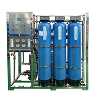 Système de purification d'eau à osmose inverse sûr et fiable 250 l/h 500 l/h 1000 l/h pour l'eau de forage