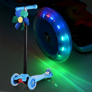 <b>LED</b> Scooter Wheels 80mm ABEC-7 Bearing PU Kids Scooters Replacement Parts - Product Image 4