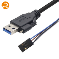 Kabel Printer USB 3.0 5Gbps, kabel Data cepat 3A PVC tahan lama, jalinan tembaga murni, tahan lama, kabel Data cepat 3A