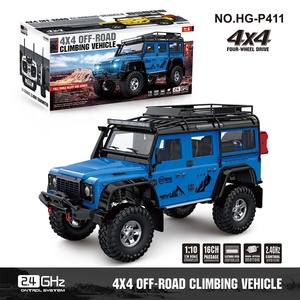 جديد HG-P411 2.4GHz التحكم عن بعد 1/10 مقياس نموذج 4WD سيارة 20 km/h 4x4 RC قبالة الطريق عالية السرعة سباق شاحنة تسلق روك الزاحف - Product Image 5