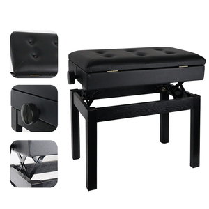 Banco de <span class=keywords><strong>Piano</strong></span> Moderno Ajustable CT-509, Taburete de <span class=keywords><strong>Piano</strong></span> de Madera, <span class=keywords><strong>Silla</strong></span> de <span class=keywords><strong>Piano</strong></span> - Product Image 2