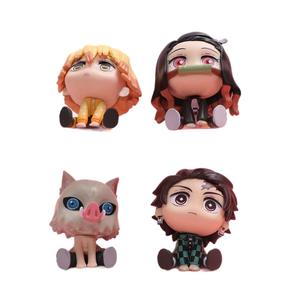 Ensemble de figurines d'action de démon de dessin animé japonais Anime Cool <span class=keywords><strong>3D</strong></span> poupée jouets bureau décoration de bureau figurine d'action - Product Image 5