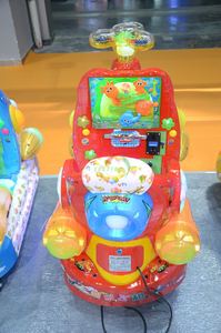 Máquina de Juegos para Niños con Monedas, Columpio de Caballos, Carreras de Autos en 3D, Juegos de Video para Niños - Product Image 3
