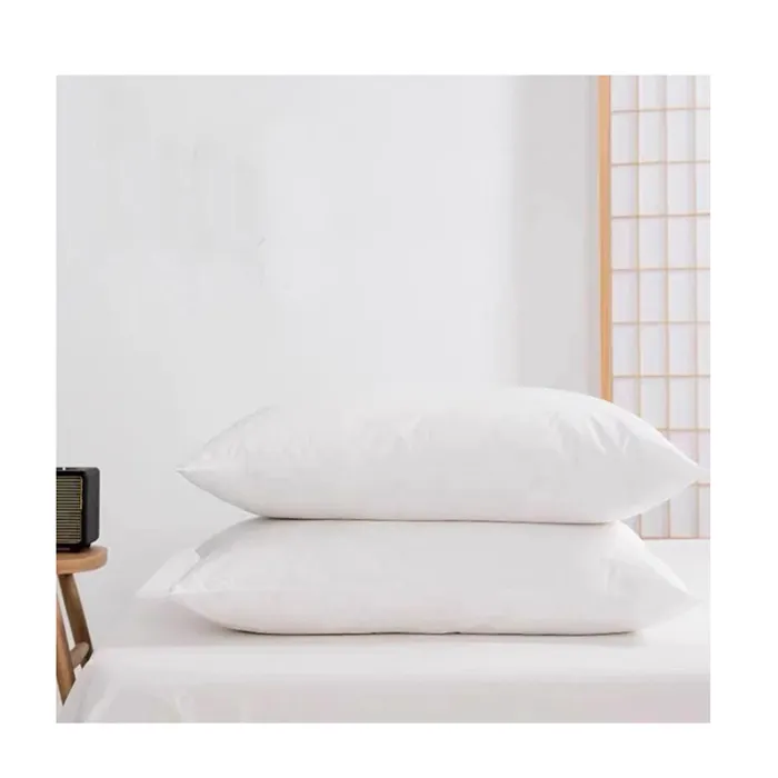 Wholesale Price Washable Removable Cover Custom Pillow Size Hotel White Healthy Custom Soft Bed Sleeping Pillows