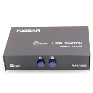 Fjgear 2 Port <b>Usb</b> <b>Switch</b> Fj-1a2b 2 In 1 Out Printer Sharing Device - Product Image 3