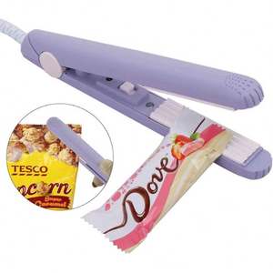 Máquina de Sellado Térmico Eléctrica Portátil de Alta Calidad para Envasado de Dulces, Nougat y Snacks en Plástico para el Hogar - Product Image 6