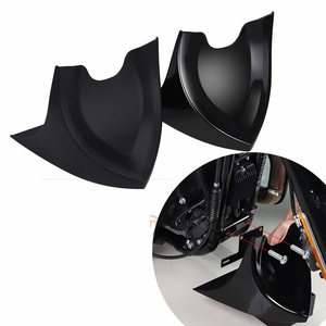 Menton inférieur Spoiler avant garde-boue barrage d'<span class=keywords><strong>air</strong></span> carénage couverture pour Harley <span class=keywords><strong>Fatboy</strong></span> Softail Touring glisse Dyna Sportster 48 883 2004-2018 - Product Image 1