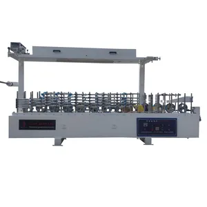 300mm Solvent Glue Cold Melt Pvc Profile Wrapping Machine