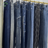 Vente en gros YIJIAYI – Sacs mixtes de jeans et pantalons d'occasion – Vêtements en denim usagés de haute qualité