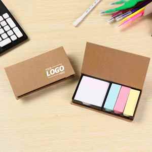 Business Sticky Note Set with Box Custom Logo <b>Creative</b> Memo Pad Cube for Office Desk, Corporate <b>Gifts</b> and Promotional Use - Product Image 1