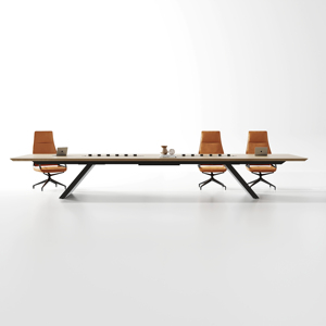 Mesa de Conferencia de Oficina Moderna de Madera, Diseño Chino Personalizado 2025, Envío Gratuito - Product Image 5