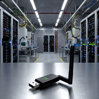Nuevo Adaptador WiFi USB Inalámbrico de Doble Banda 2.4GHz/5.8GHz para PC y Laptop, 10/100Mbps USB 2.0, Certificado ROHS