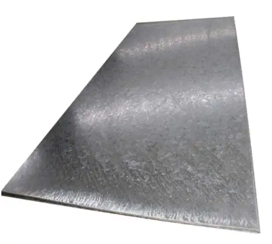 JIS G3313 lamiera di acciaio zincato anti-dito/lamiera di acciaio zincato SECC