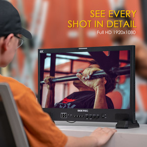 Moniteur de terrain de diffusion SEETEC LUT215 21,5 pouces 4K/3G-SDI avec LUT 3D |   Fabrication OEM et personnalisation du logo pour une utilisation en studio - Product Image 5