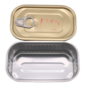 <span class=keywords><strong>Lata</strong></span> de Pintura Cuadrada Personalizada de Hojalata <span class=keywords><strong>para</strong></span> <span class=keywords><strong>Sardinas</strong></span> y Atún - Product Image 4