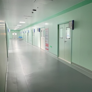 Portes de salle d'opération médicales anti-éclatement coulissantes pour salle blanche d'hôpital, portes coulissantes à battants hermétiques - Product Image 3