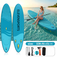 ELEVENSPORTS Planche de SUP gonflable, planche à pagaie gonflable avec accessoires, design léger et gonflable