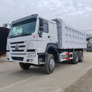 Kualitas tinggi yang digunakan tugas berat 35Ton Dump Truck 6x4 10 ban truk sampah Dump Truck pengiriman Deposit