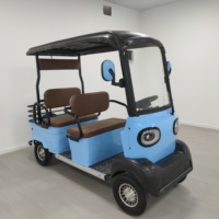 Chine 1200W 60/72V 32AH batterie au plomb pneu sous vide 4 roues adulte passager tricycle électrique de style rétro