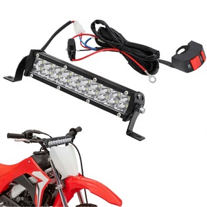 ไฟบาร์มอเตอร์ไซค์ USTPO 60W 4200LM 36V สีเหลือง/ขาวธรรมชาติ ไฟหน้ามอเตอร์ไซค์แบบเสียบใช้งานได้ทันที ใช้ได้กับแฮนด์ขนาด 7/8 นิ้ว สำหรับ CRF110 - Product Image 4