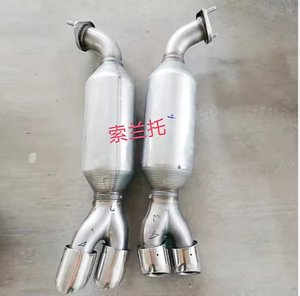 Silenciador de Escape de Acero Inoxidable de Alta Calidad Marca YueYang para Santa Fe 2.7T 2016, 1.5mm de Grosor, 1 Año de Garantía - Product Image 3