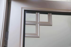 कांच के गर्म फ्रेंच दरवाजे के बाहरी दरवाजे के बाहरी दरवाजे के साथ चमकदार फ्रेंच दरवाजे के बाहरी दरवाजे एल्यूमीनियम मिश्र धातु मिश्रण - Product Image 5