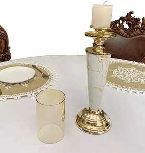 Candelabros de cumpleaños, Material de Metal y vidrio de alta calidad, pilar de decoración para el hogar único de alta gama - Product Image 2