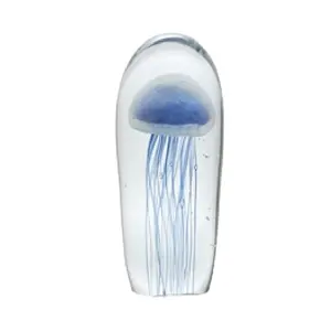 Antique Design Glass Jellyfish Ball Handmade Colored Blown Glass Paperweight round New Home & Table Decoration Product