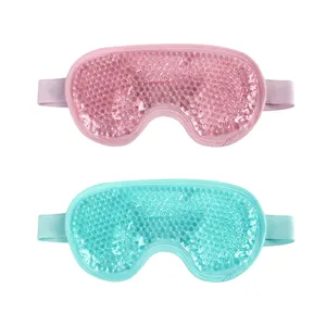 Wholesale gel eye mask ice packs can be customized pattern text can be reused