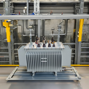 Transformador industrial de alta calidad sumergido en aceite de 11kV a 400V, transformador reductor de potencia para distribución eléctrica - Product Image 4