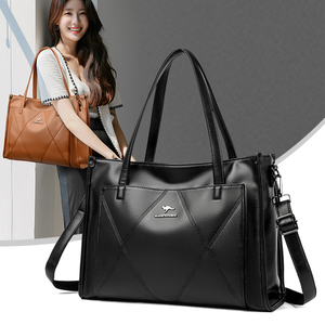 Bolsos de Lujo Nuevos para Mujer, Bolsos de Diseñador de Gran Capacidad, Bolso Cruzado de Hombro para Mujer, Bolso de Mano Casual de Cuero PU Personalizado - Product Image 2
