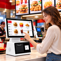 Caisse enregistreuse POS tout-en-un 15,6 pouces, système de point de vente pour les magasins de détail