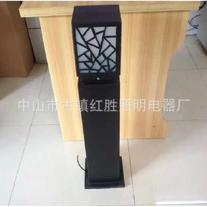 Solar Garden <b>Light</b> Stainless Steel <b>Led</b> <b>Light</b> <b>Sensor</b> Water Resistant Free Standing Outdoor Lawn Lamp - Product Image 5