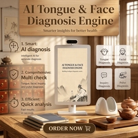 Máquina Integrada LEKA AI para Detección de Salud: Identificación de Lengua, Rostro, Pulso y Constitución
