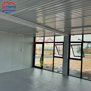 Okprefab hiện đại prefab Tiny có thể tháo rời ngôi nhà nhỏ Modular nhanh chóng prefab bê tông Tiny prefab nhà để bán - Product Image 6