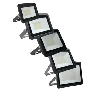 Ultra Slim Outdoor LED Lampe Ip66 Wasserdichtes Aluminium Cool White Flutlicht 10w 20w 30w 50w 100w 150w 200w Smd LED Flutlicht