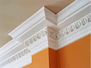 Modanatura cornice da costruzione GRG strisce decorative per la casa in stile europeo