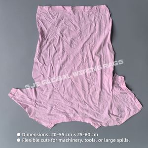 1KG 5KG 10KG 25KG PACK Cleaning Light Colored Rags for Cleaning Mixed Colored Cut Tshirt Rags Cotton <b>Wiping</b> Rags - Product Image 3