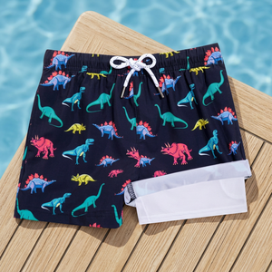 Pantalones Cortos de Playa y Surf para Hombre EVELYN, de Secado Rápido, Impermeables, Elásticos, Tejidos, de Cintura Media, con Diseño Sólido, Sin Plancha, con Cierre de Cordón - Product Image 3