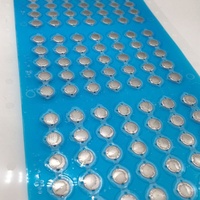 Matrice de dôme en métal rond de 6mm avec claviers et claviers en film PET résistant à la chaleur de 10mm pour écouteurs