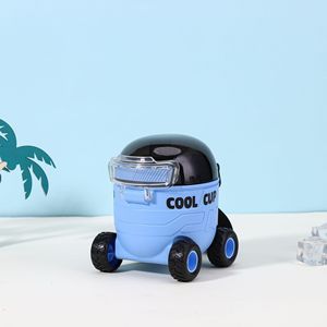 Botella de Agua de Juguete <span class=keywords><strong>BabyBus</strong></span> para Niños, Botella de Agua Pequeña de Plástico de Alta Calidad con Pajita, Linda Botella de Agua - Product Image 2