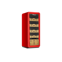 500CT Compresseur Système De Refroidissement Électrique Grande Armoire Humidor Thermostatique De Bureau De Luxe Cave À Cigares Cabinet pour Casino