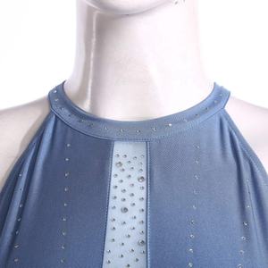 Traje de Danza Lírica de Alta Calidad para Mujer, Top Corto, Traje Moderno de Danza del Vientre para Actuaciones en Escenario y Competencias - Product Image 3