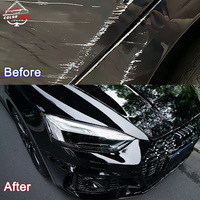 Haute Qualité PET Soul Rouge Auto Wrap Vinyle Film PET Corps Couleur Autocollant Coloré Personnalisable Wrap pour Voiture