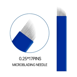 เข็มสักคิ้วแบบใช้แล้วทิ้งขนาด 0.25 มม. 16F U Micro Nano สำหรับการสักคิ้วกึ่งถาวร - Product Image 4