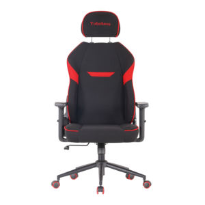 Chaise pivotante ergonomique noire de haute qualité avec fonctions inclinables et tournantes pour les joueurs de café <span class=keywords><strong>Internet</strong></span> compétitifs en métal - Product Image 1