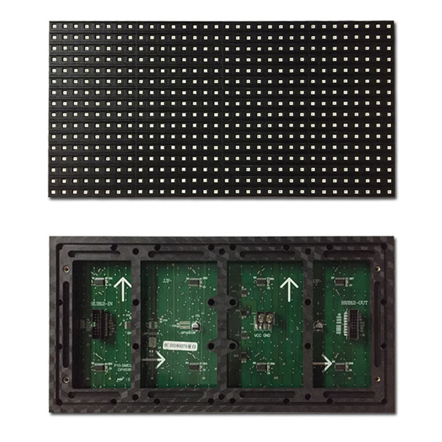 Professional Manufacturer Outdoor P10 320*160 Hub12 Red White Yellow Single Color SMD  Led Display Module