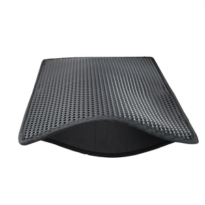 Double Layer EVA <b>Cat</b> <b>Litter</b> Mat Large Aperture Odor Control Waterproof Easy Clean Pet <b>Litter</b> Trap Pad - Product Image 1